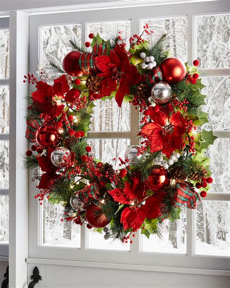 christmas wreath 28 inch|24 inch outdoor christmas wreath.